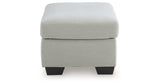 Greenbriar Smoke Ottoman from Ashley - Luna Furniture