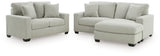 Greenbriar Smoke Sofa Chaise and Loveseat from Ashley - Luna Furniture