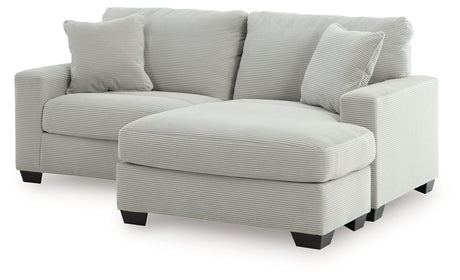 Greenbriar Smoke Sofa Chaise and Loveseat from Ashley - Luna Furniture