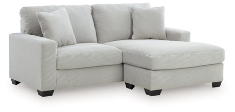 Greenbriar Smoke Sofa Chaise and Loveseat from Ashley - Luna Furniture