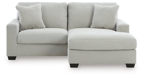 Greenbriar Smoke Sofa Chaise and Loveseat from Ashley - Luna Furniture