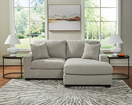 Greenbriar Smoke Sofa Chaise and Loveseat from Ashley - Luna Furniture
