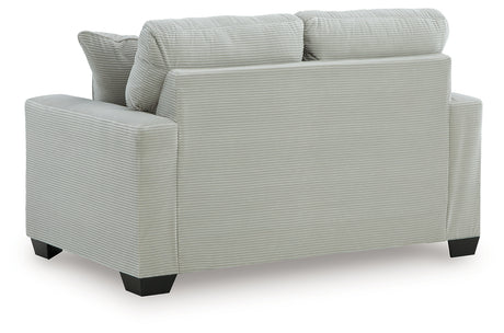 Greenbriar Smoke Sofa Chaise and Loveseat from Ashley - Luna Furniture