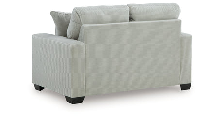 Greenbriar Smoke Loveseat from Ashley - Luna Furniture