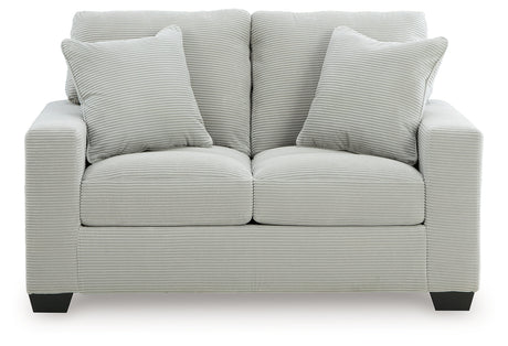 Greenbriar Smoke Sofa Chaise and Loveseat from Ashley - Luna Furniture