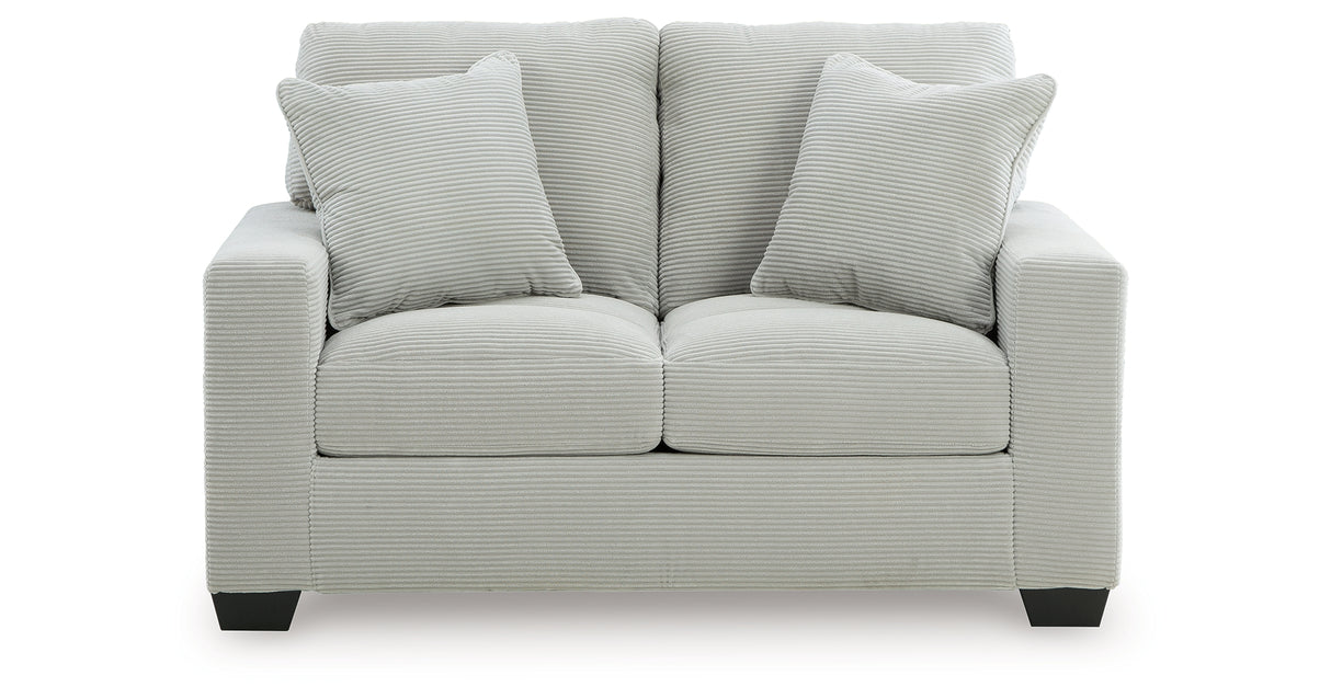 Greenbriar Smoke Loveseat