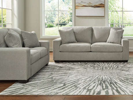 Greenbriar Smoke Sofa and Loveseat from Ashley Furniture - Luna Furniture