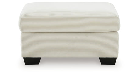 Greenbriar Ivory Ottoman from Ashley Furniture - Luna Furniture