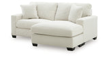 Greenbriar Smoke Loveseat and Sofa Chaise from Ashley - Luna Furniture