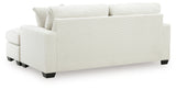 Greenbriar Smoke Loveseat and Sofa Chaise from Ashley - Luna Furniture