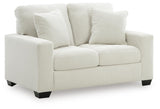 Greenbriar Smoke Loveseat and Sofa Chaise from Ashley - Luna Furniture
