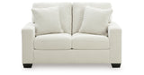Greenbriar Smoke Loveseat and Sofa Chaise from Ashley - Luna Furniture