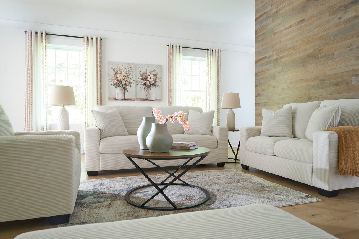 Greenbriar Ivory Living Room Set from Ashley - Luna Furniture