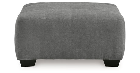 Birkdale Court Gray Oversized Accent Ottoman from Ashley - Luna Furniture