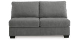 Birkdale Court Gray Armless Loveseat from Ashley Furniture - Luna Furniture