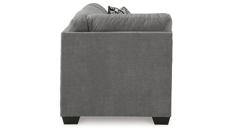 Birkdale Court Gray Right-Arm Facing Sofa from Ashley - Luna Furniture