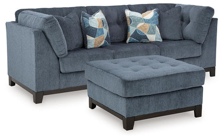 Maxon Place Sofa and Oversized Accent Ottoman from Ashley - Luna Furniture