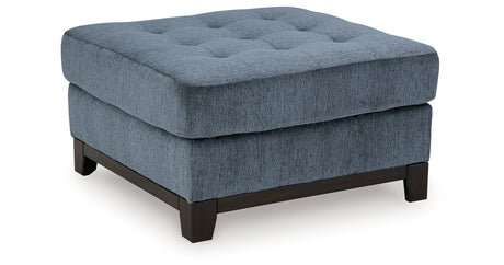 Maxon Place Navy Oversized Accent Ottoman from Ashley - Luna Furniture