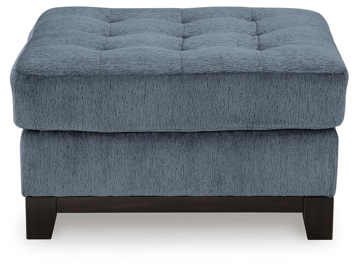 Maxon Place Navy 3-Piece Sectional and Ottoman from Ashley - Luna Furniture