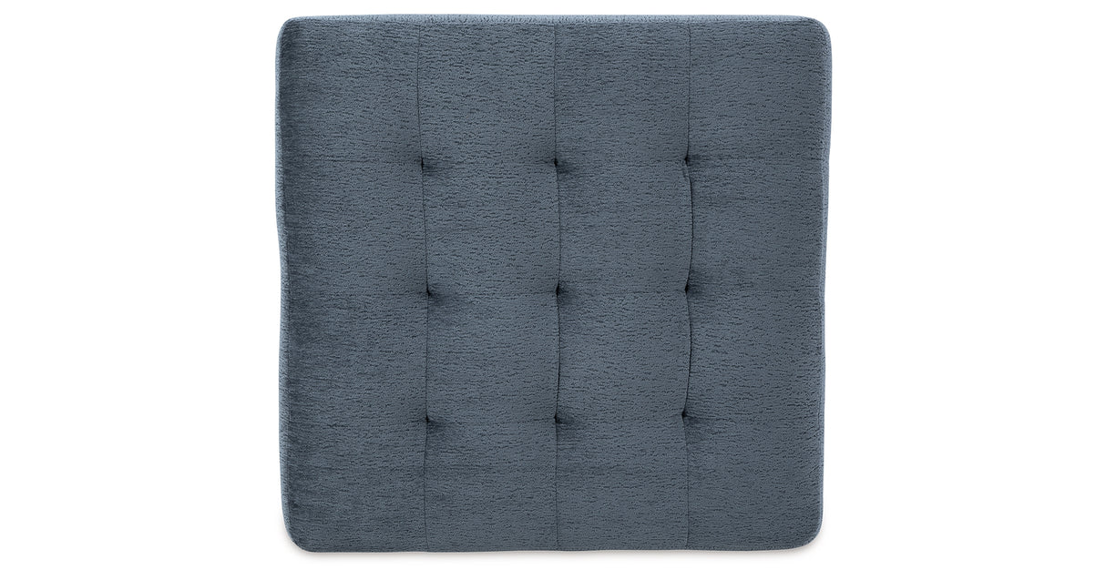 Maxon Place Chair and Ottoman in Navy from Ashley - Luna Furniture