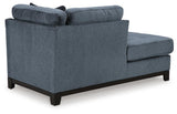 Maxon Place Navy 3-Piece Sectional and Ottoman from Ashley - Luna Furniture