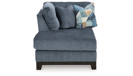 Maxon Place Navy Left-Arm Facing Corner Chaise from Ashley - Luna Furniture