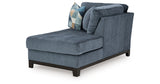 Maxon Place Navy Right-Arm Facing Corner Chaise from Ashley - Luna Furniture