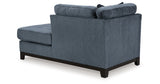 Maxon Place Navy Right-Arm Facing Corner Chaise from Ashley - Luna Furniture