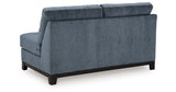 Maxon Place Navy Armless Loveseat from Ashley - Luna Furniture