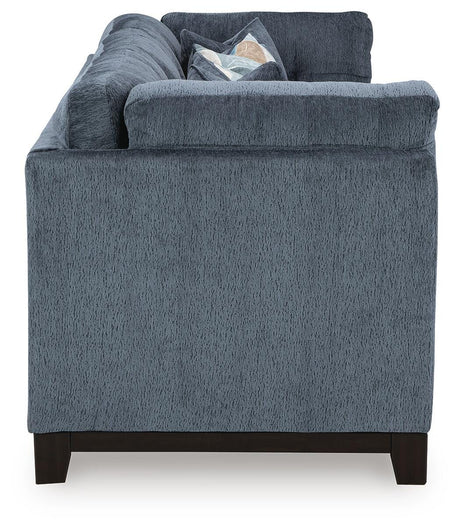 Maxon Place Navy 3-Piece Sectional and Ottoman from Ashley - Luna Furniture