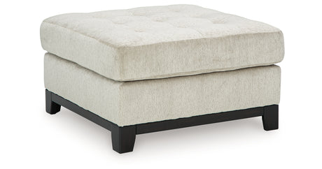 Maxon Place Chair and Ottoman in Stone from Ashley - Luna Furniture