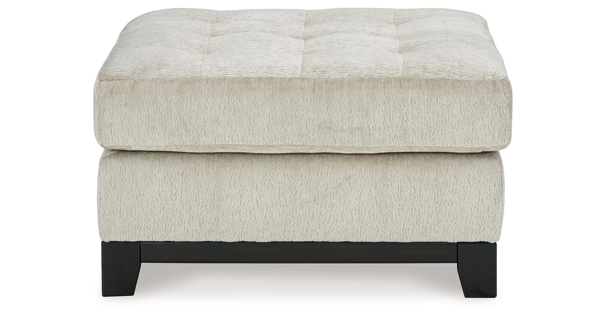 Maxon Place Chair and Ottoman in Stone from Ashley - Luna Furniture