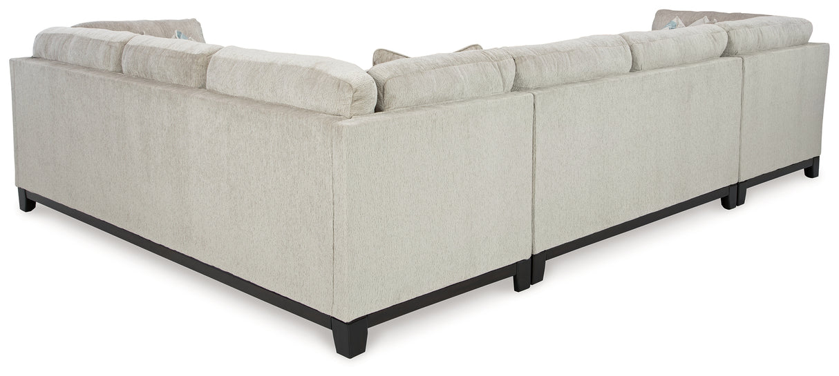 Maxon Place Stone 3-Piece Sectional with Chaise from Ashley - Luna Furniture