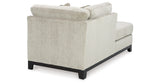 Maxon Place Stone Left-Arm Facing Corner Chaise from Ashley - Luna Furniture