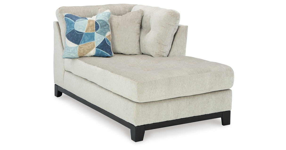 Maxon Place Stone Right-Arm Facing Corner Chaise from Ashley Furniture - Luna Furniture