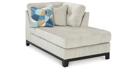 Maxon Place Stone Right-Arm Facing Corner Chaise from Ashley Furniture - Luna Furniture