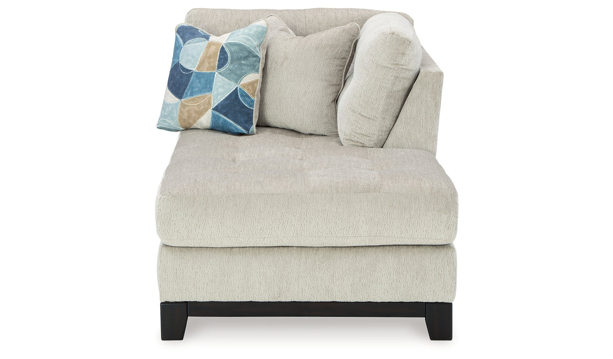 Maxon Place Stone Right-Arm Facing Corner Chaise from Ashley Furniture - Luna Furniture
