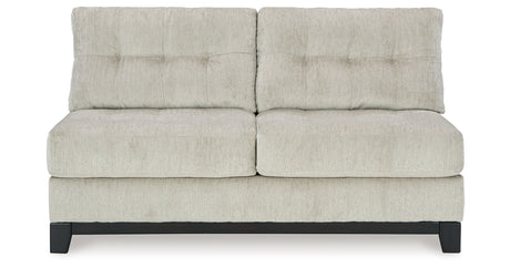 Maxon Place Stone Armless Loveseat from Ashley Furniture - Luna Furniture