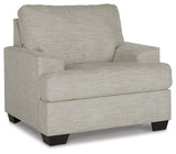 Vayda Pebble Chair and Ottoman from Ashley Furniture - Luna Furniture