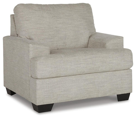 Vayda Pebble Chair and Ottoman from Ashley - Luna Furniture