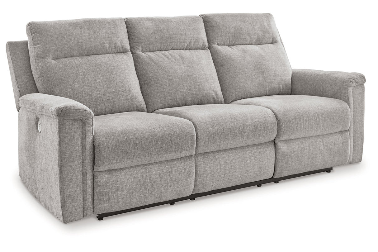 Barnsana Ash Power Reclining Sofa, Loveseat and Recliner from Ashley - Luna Furniture