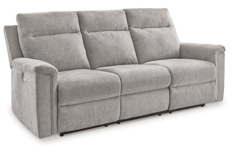Barnsana Ash Power Reclining Sofa, Loveseat and Recliner from Ashley - Luna Furniture
