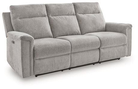 Barnsana Ash Power Reclining Sofa, Loveseat and Recliner from Ashley Furniture - Luna Furniture