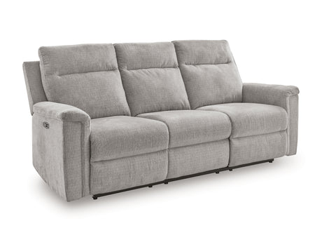 Barnsana Ash Power Reclining Sofa from Ashley - Luna Furniture