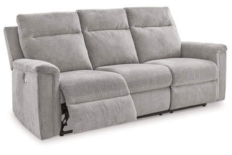 Barnsana Ash Power Reclining Sofa, Loveseat and Recliner from Ashley - Luna Furniture