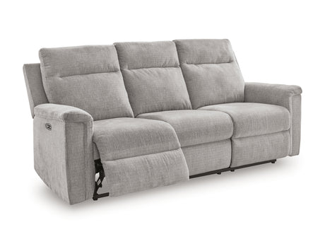 Barnsana Ash Power Reclining Sofa from Ashley - Luna Furniture