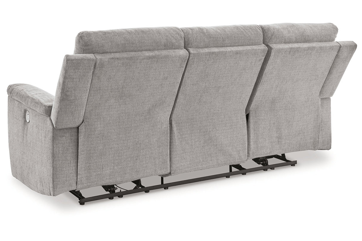 Barnsana Ash Power Reclining Sofa, Loveseat and Recliner from Ashley - Luna Furniture