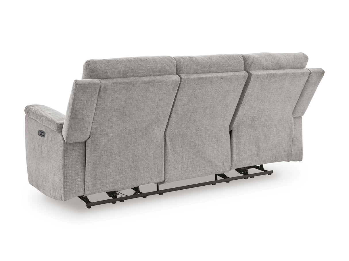 Barnsana Ash Power Reclining Sofa from Ashley - Luna Furniture