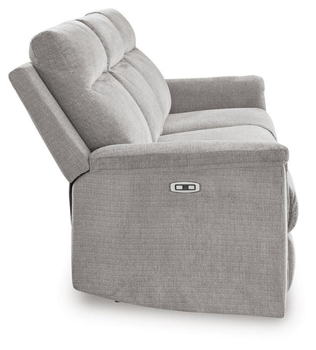 Barnsana Ash Power Reclining Sofa, Loveseat and Recliner from Ashley Furniture - Luna Furniture