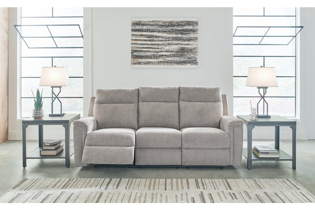 Barnsana Ash Power Reclining Sofa, Loveseat and Recliner from Ashley - Luna Furniture